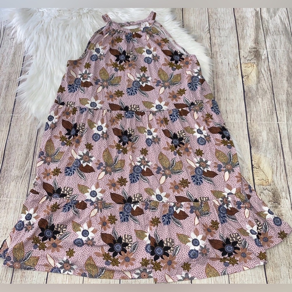 LOFT dress floral size m